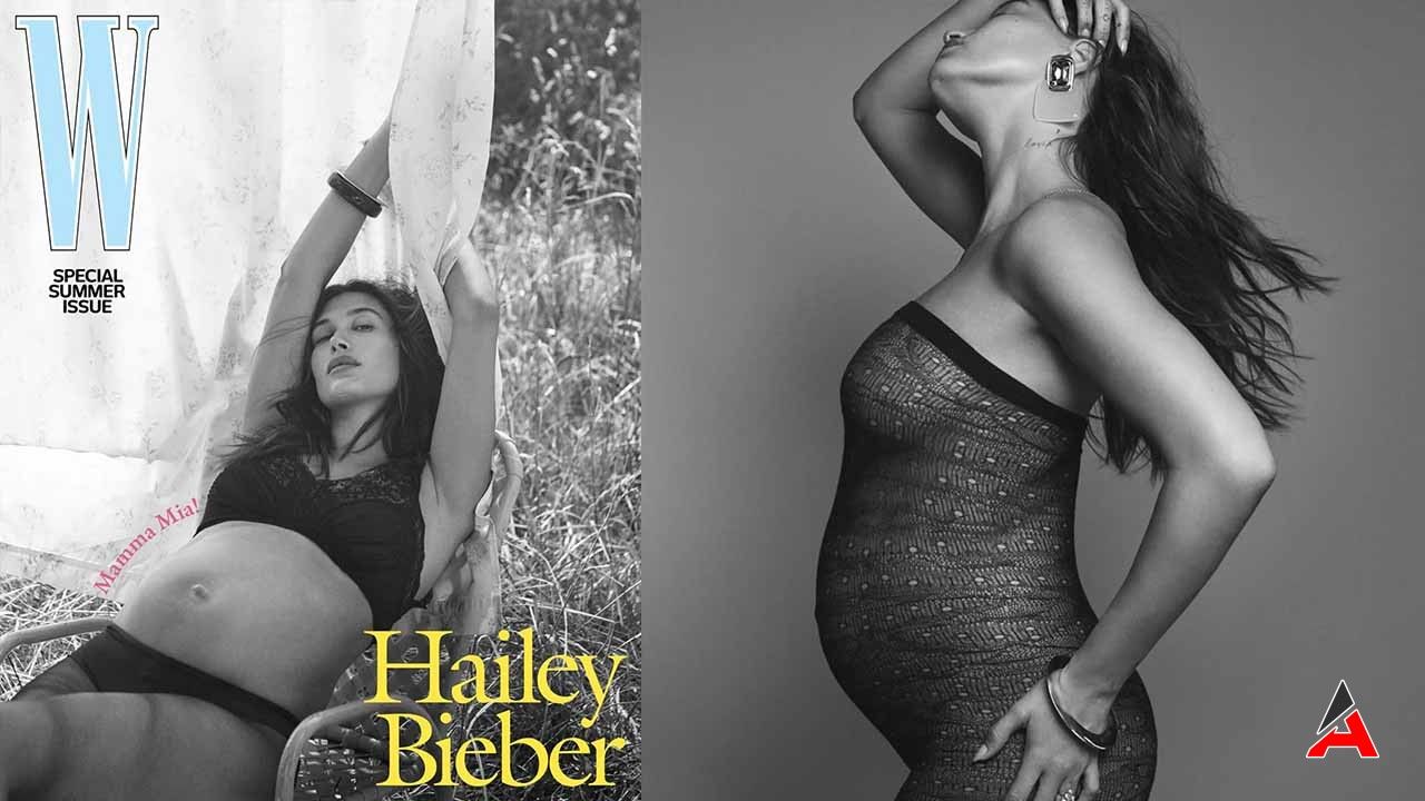 hailey bieber karni burnunda pozlariyla olay oldu.jpg