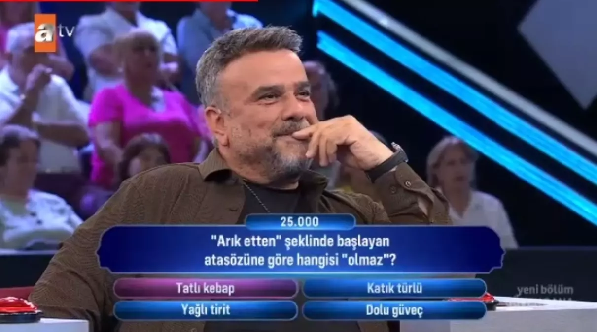 Atv’nin bilgi yarışması Güven Bana’da atesli soru, stratejik karar ve 1 milyonluk ödül hevesiyle heyecan dorukta!