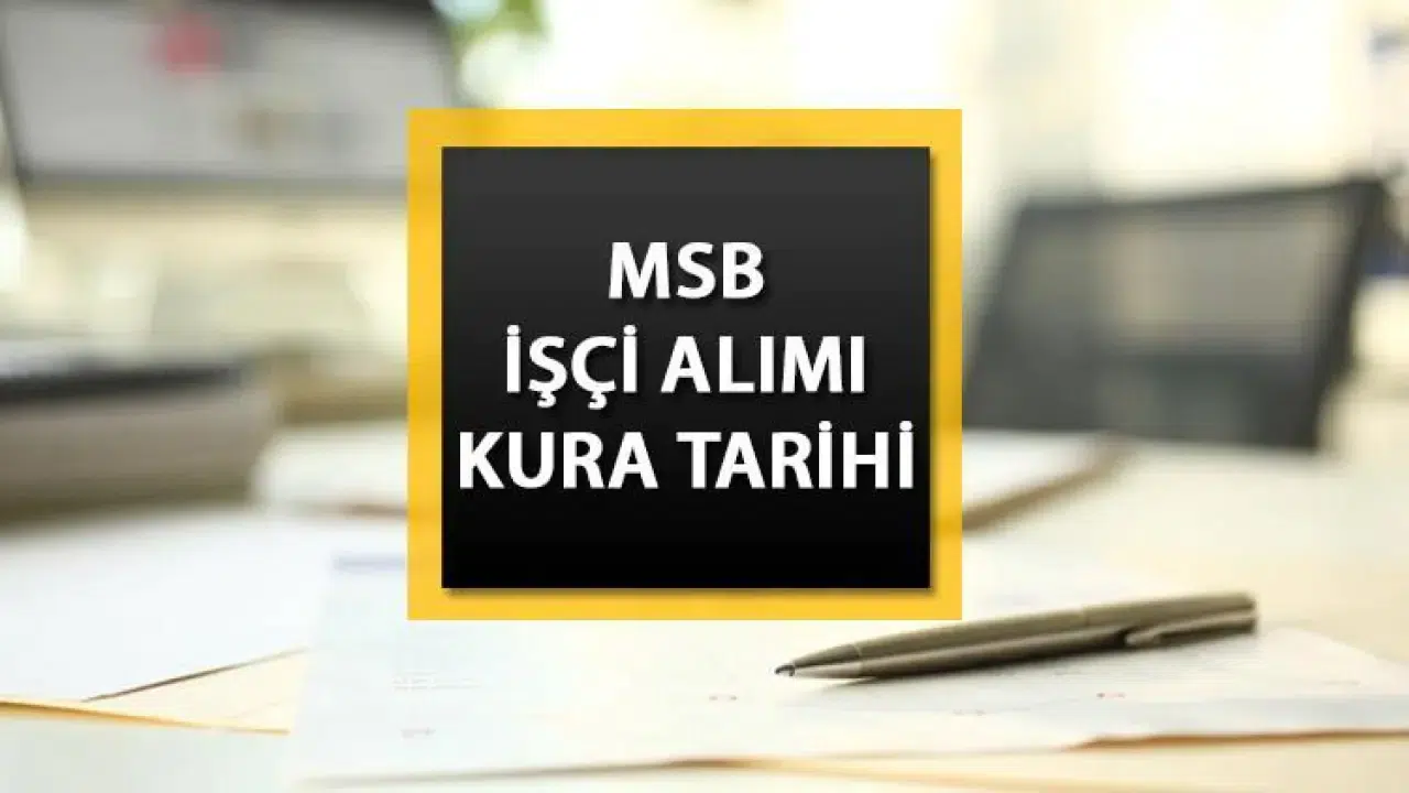 İŞKUR MSB Kurası Ne Zaman? Gözler noter huzurundaki çekilişe çevrildi
