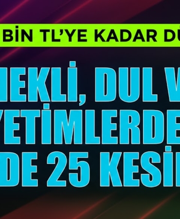 Emekli, Dul ve Yetim Maaşlarında Kesinti İddiası: Maaşlar 15 Bin TL’ye mi Düşecek?