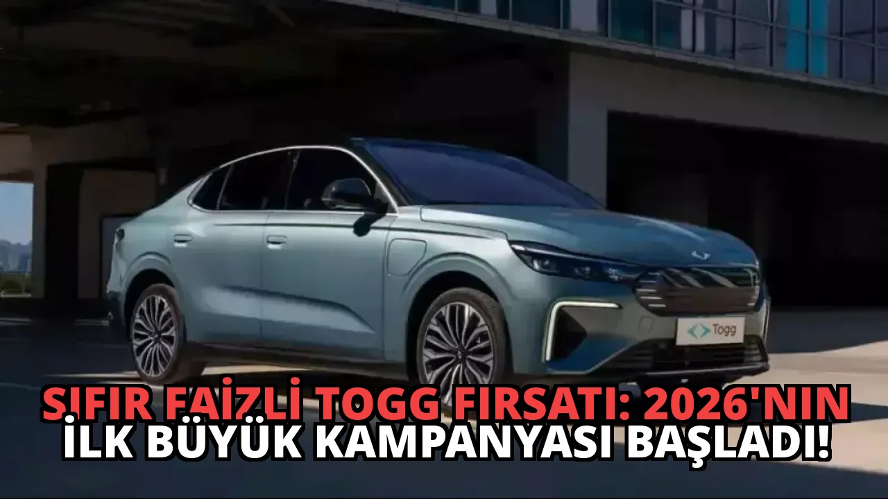 Sıfır Faizli TOGG Fırsatı: 2026’nın İlk Büyük Kampanyası Başladı!