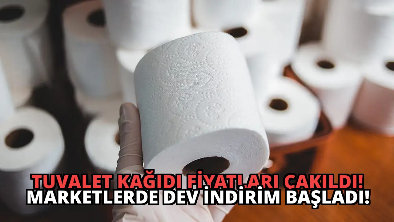 Tuvalet Kağıdı Fiyatları Çakıldı! Marketlerde Dev İndirim Başladı!