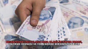 Hesabınızda Unutulmuş Para Olabilir! Rapor Parası, Emzirme Ödeneği ve Yol Yardımı Birikmiş Olabilir