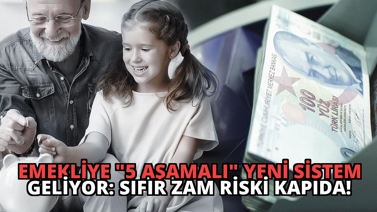 Emekliye “5 Aşamalı” Yeni Sistem Geliyor: Sıfır Zam Riski Kapıda!