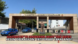 Gaziantep’te Jandarma JASAT’tan Nefes Kesen Operasyon: 1973 Firari Yakalandı!