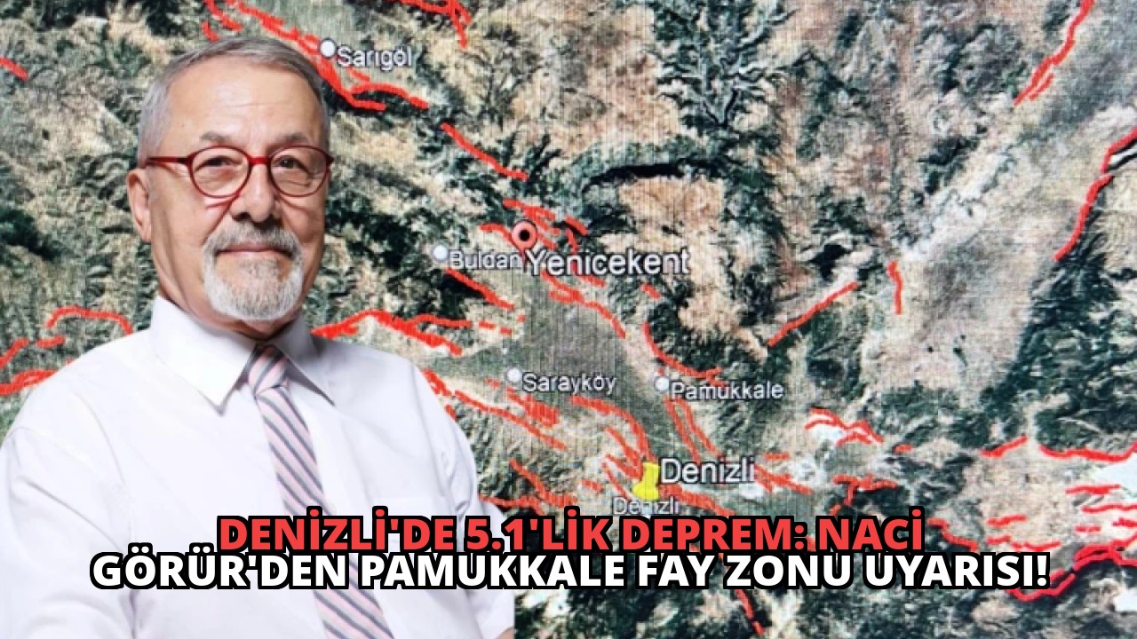 Denizli’de 5.1’lik Deprem: Naci Görür’den Pamukkale Fay Zonu Uyarısı!