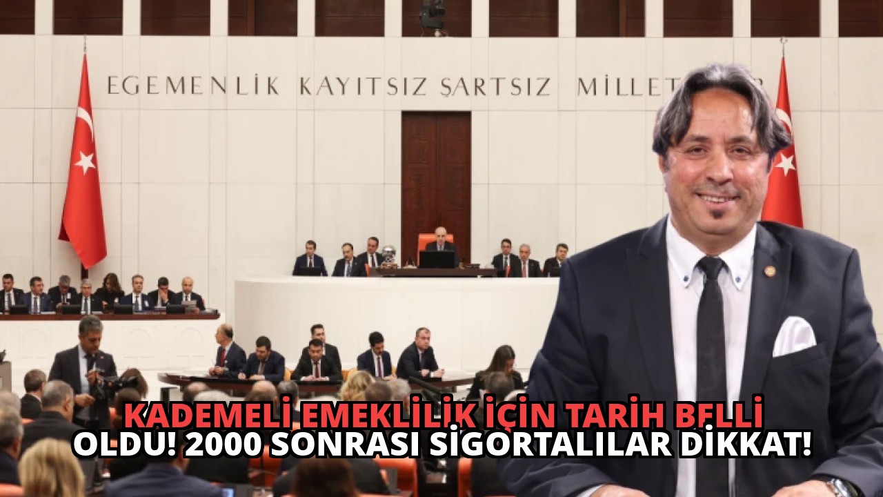Kademeli Emeklilik İçin Tarih Belli Oldu! 2000 Sonrası Sigortalılar Dikkat!