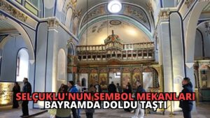 Selçuklu’nun Sembol Mekanları Bayramda Doldu Taştı