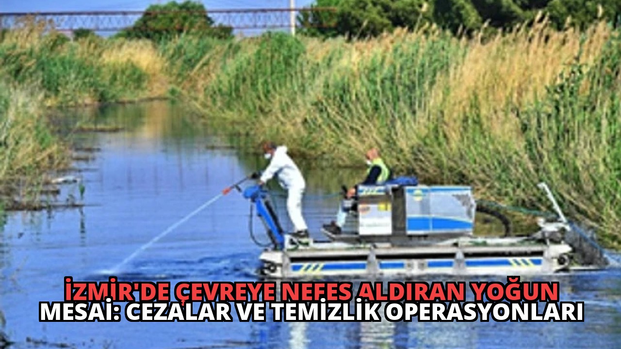 İzmir’de Çevreye Nefes Aldıran Yoğun Mesai: Cezalar ve Temizlik Operasyonları