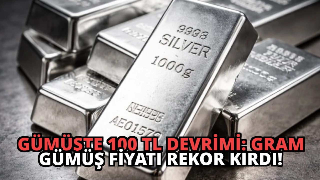 Gümüşte 100 TL Devrimi: Gram Gümüş Fiyatı Rekor Kırdı!