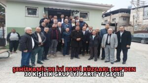 Şehitkamil’de İYİ Parti Rüzgarı: CHP’den 30 Kişilik Grup İYİ Parti’ye Geçti!