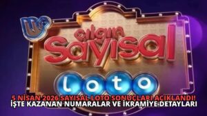 5 Nisan 2026 Sayısal Loto Sonuçları Açıklandı! İşte Kazanan Numaralar ve İkramiye Detayları