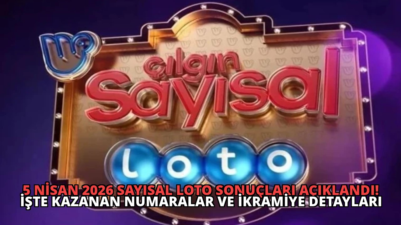 5 Nisan 2026 Sayısal Loto Sonuçları Açıklandı! İşte Kazanan Numaralar ve İkramiye Detayları