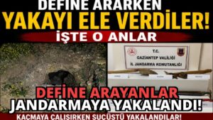 Define Arayanlar Jandarmaya Yakalandı!