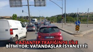 Gaziantep Trafiğinde Çile Bitmiyor: Vatandaşlar İsyan Etti!