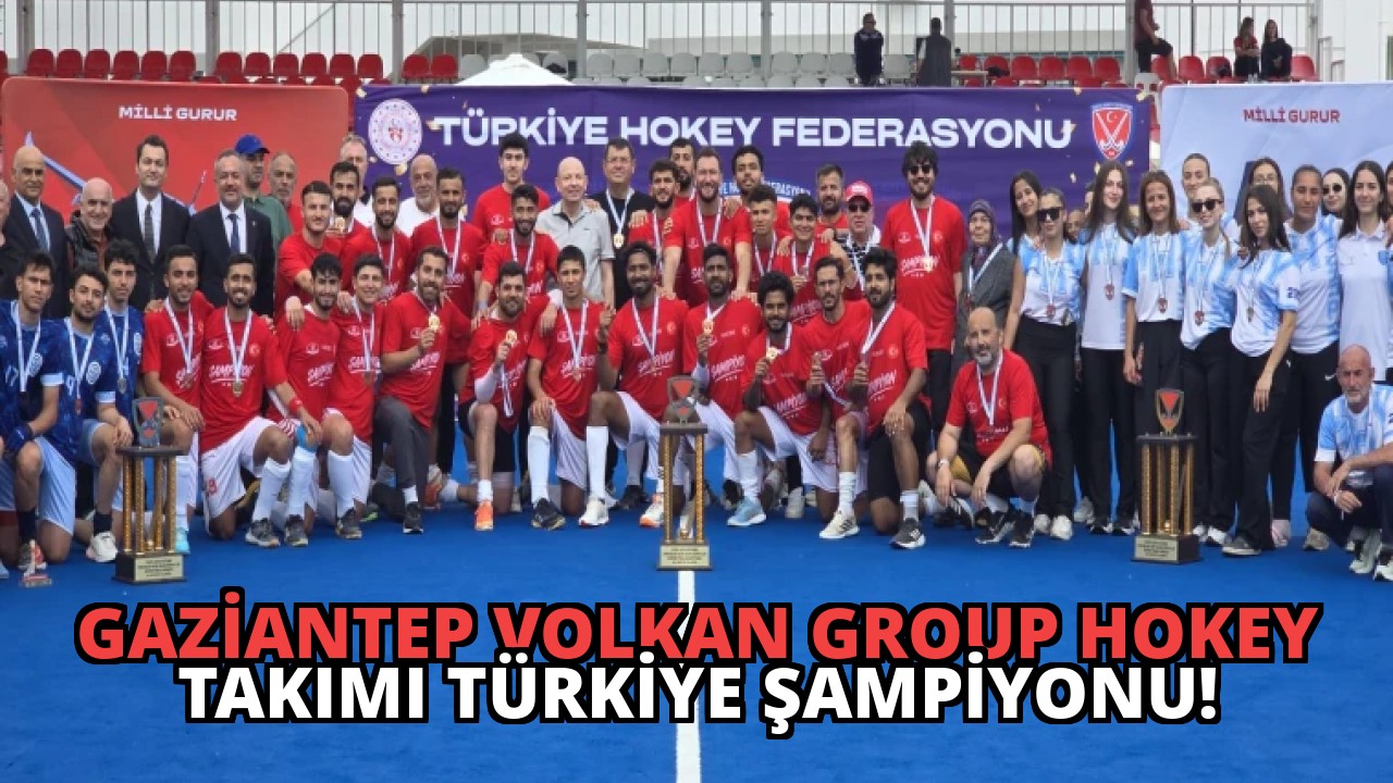 Gaziantep Volkan Group Hokey Takımı Türkiye Şampiyonu!